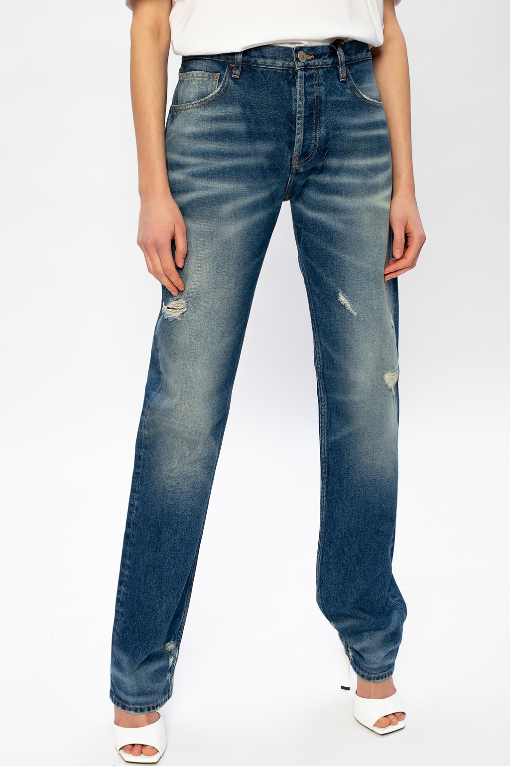 The Attico High-waisted jeans